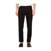 Entre amis Slim-fit Trousers Black, Herr