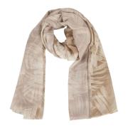 Ermanno Scervino Beige Stole Halsduk Beige, Dam