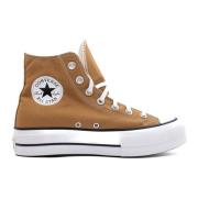 Converse Canvas Hi-Top Trek Tan Sneakers Brown, Dam