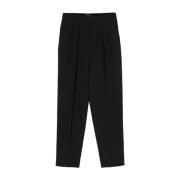 Giorgio Armani Wide Trousers Black, Dam