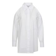 Pinko Briljant Vit Canterno Skjorta White, Dam