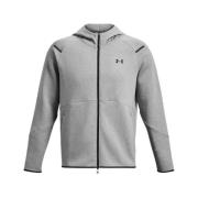 Under Armour Ostoppbara Fleece Zip Hoodies Gray, Dam