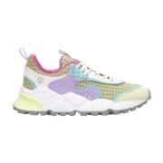 Flower Mountain Stiliga Suede Kotetsu Sneakers Multicolor, Dam