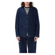 Pop Trading Company Jackets Blue, Herr