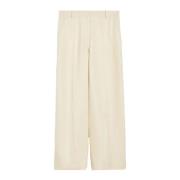 Max Mara Weekend Vida Linnebyxor Beige, Dam