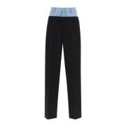 Dion Lee Trousers Black, Dam
