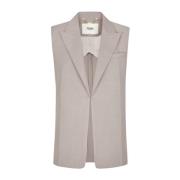 Fendi Suit Vests Beige, Dam