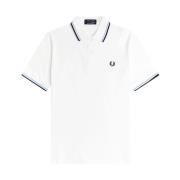 Fred Perry Polo Shirts White, Herr