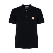 Moschino Polo Shirts Black, Herr