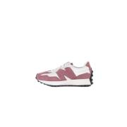 New Balance Läder Sneakers med Gummisula Pink, Dam