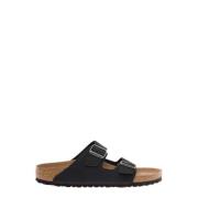 Birkenstock Arizona Vegan Birko-Flor Sandaler Black, Dam