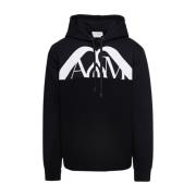 Alexander McQueen Hoodies Black, Herr