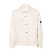 C.p. Company Light Jackets White, Herr