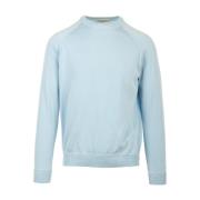 Filippo De Laurentiis Raglan Sweatshirt Blue, Herr