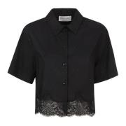 Ermanno Scervino Shirts Black, Dam