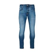 Don The Fuller Slim-fit Jeans Blue, Herr