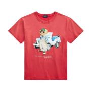 Polo Ralph Lauren T-Shirts Red, Dam