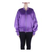 Dondup Bomber Jackets Purple, Dam