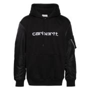 Junya Watanabe Hoodies Black, Herr