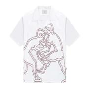 Arte Antwerp Short Sleeve Shirts White, Herr