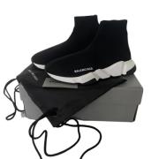 Balenciaga Vintage Pre-owned Polyester sneakers Black, Dam