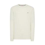 Sun68 Round-neck Knitwear Beige, Herr