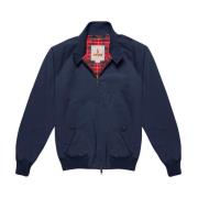 Baracuta Bomber Jackets Blue, Herr