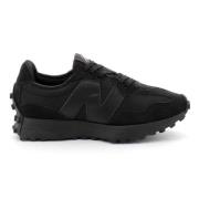 New Balance Högkvalitativa tyg sneakers för män Black, Herr