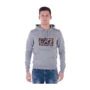 Emporio Armani EA7 Hoodies Gray, Herr