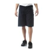 Daniele Alessandrini Stiliga Bermuda Three Bave Shorts Blue, Herr