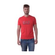 Emporio Armani EA7 Sweatshirts Red, Herr