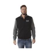 Emporio Armani EA7 Hoodies Black, Herr