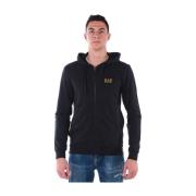 Emporio Armani EA7 Hoodies Black, Herr