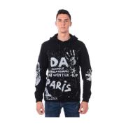 Daniele Alessandrini Hoodies Black, Herr