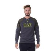 Emporio Armani EA7 Hoodies Gray, Herr