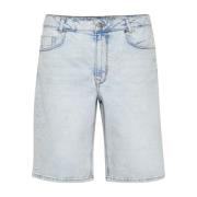 My Essential Wardrobe Denim Shorts Blue, Dam