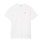 Lacoste T-Shirts White, Herr