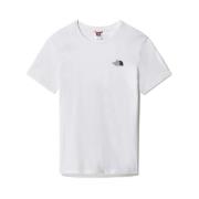 The North Face Klassisk T-shirt White, Herr