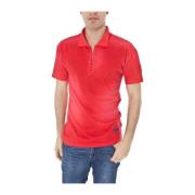 Armani Jeans Polo Shirts Red, Herr