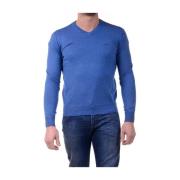 Armani Jeans Sweatshirts Blue, Herr