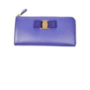 Salvatore Ferragamo Wallets Cardholders Purple, Dam