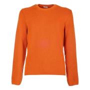 Etro Round-neck Knitwear Orange, Dam