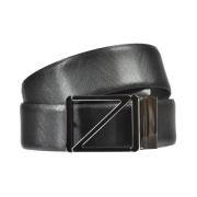 Ermenegildo Zegna Belts Black, Herr