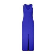 Patrizia Pepe Midi Dresses Blue, Dam