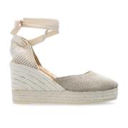 Manebí Kanvas kil espadriller Beige, Dam