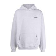 Represent Ash Grey Club Logo Hoodie Gray, Herr