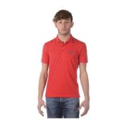 Emporio Armani EA7 Polo Shirts Red, Herr