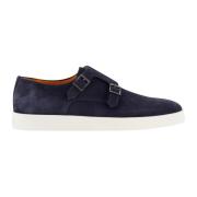 Santoni Klassiska herrloafers Blue, Herr