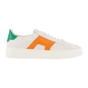 Santoni Sneakers White, Herr