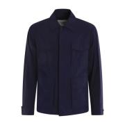 Woolrich Jackets Blue, Herr